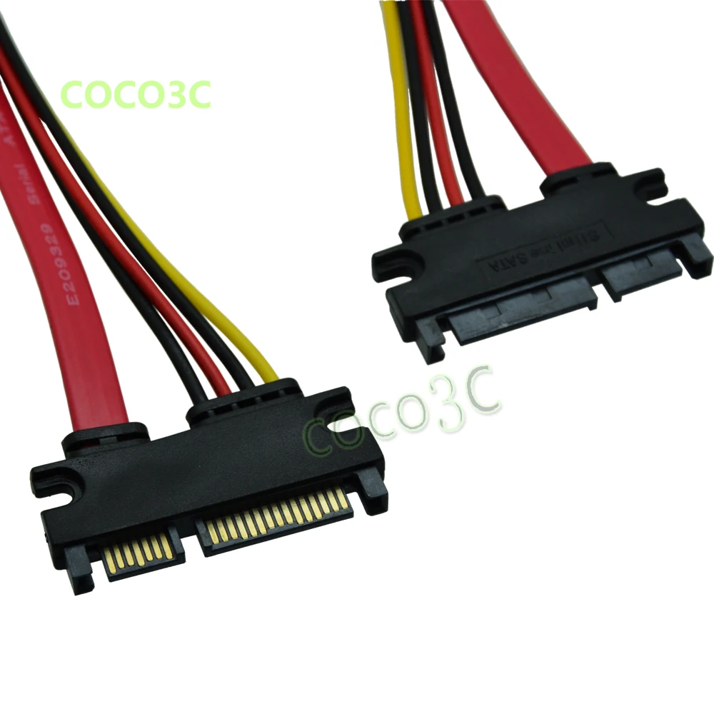 Кабель для передачи данных 2 5 &quot3 5&quot SATA 3 0 штекер-штекер 22Pin ( 7 + 15 ) Serial ATA 6 ГБ/сек. III