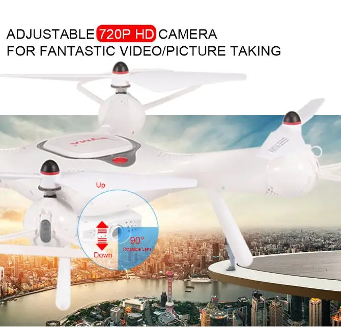 Syma X25PRO 2 4G GPS позиционирование FPV RC Дрон Квадрокоптер с 720P HD Wifi регулируемая камера