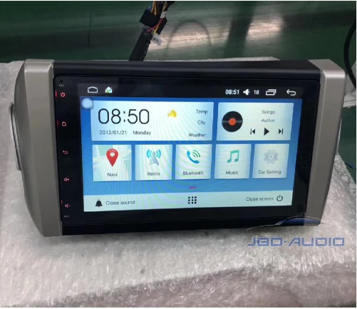 For toyota radio gps innova 2018 android car 8.1 system with FM AM Bluetooth USB full touch capacitive screen | Автомобили и