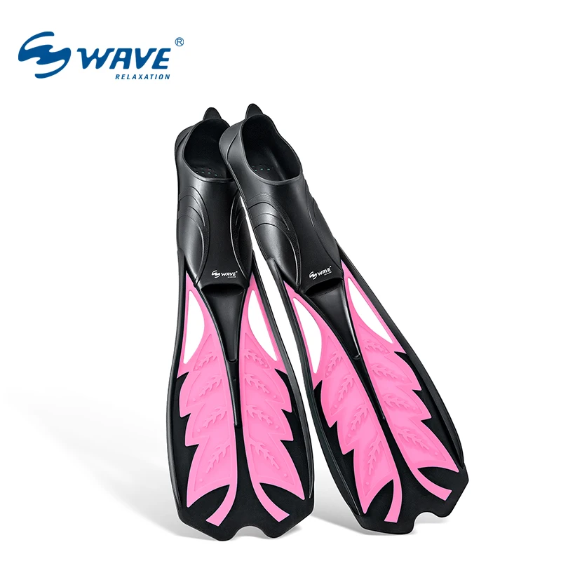 Удобные гибкие плавники для плавания взрослых погружные длинные плавательные