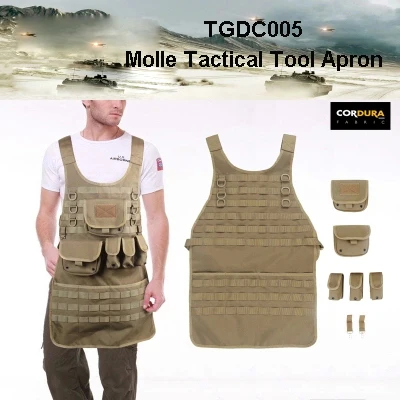 2015 нейлоновый инструмент Molle 600D тактический фартук|tactical apron|apronapron tool |