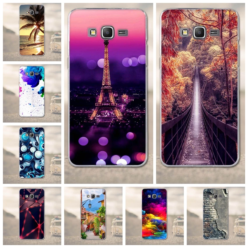 Чехол для Samsung Galaxy Grand Prime 3D Silicone Phone TPU G530 G531 G531H Fundas.