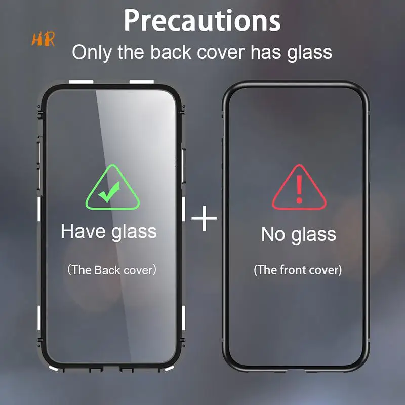 Магнитный чехол для huawei Mate20 Pro Lite стеклянный металлический магнитный Y9 NOVA3 P20 Honor 10