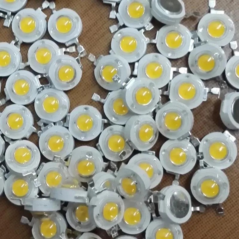 100 шт./партия 1 Вт 3 CREE высокомощный светодиод светодиоды чип SMD точечный свет