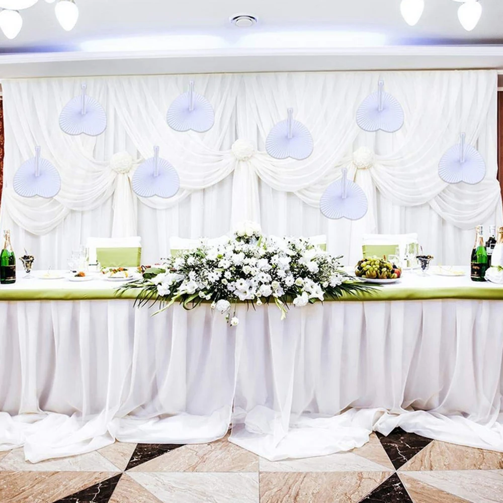 Декоративные бумажные подвесные вееры для свадебной вечеринки пластиковая