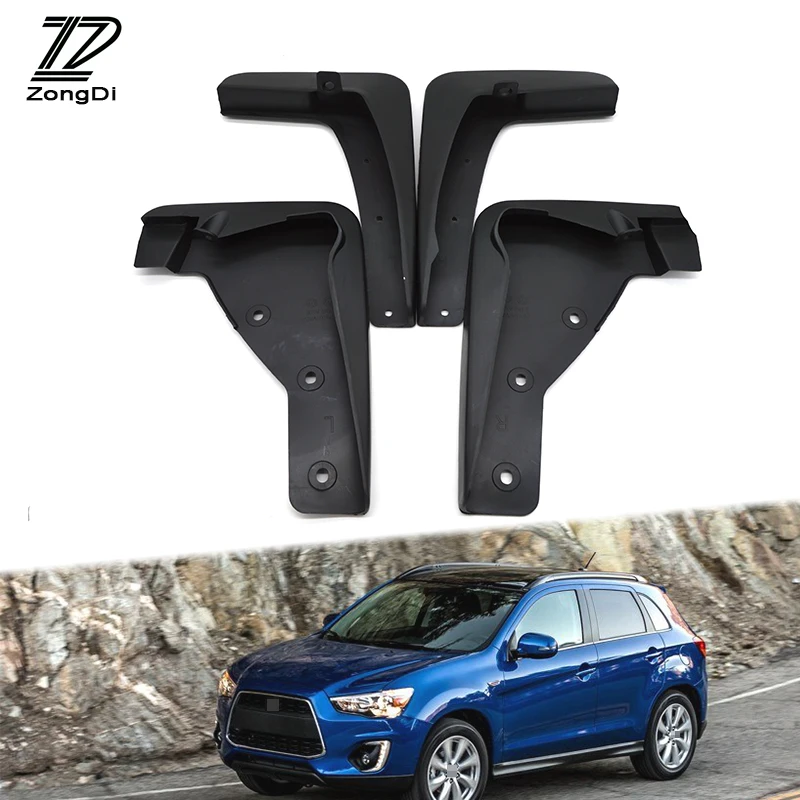 ZD Брызговики автомобильные подходят для 2010 2011 2012 Mitsubishi ASX/Outlander Sport/RVR аксессуары