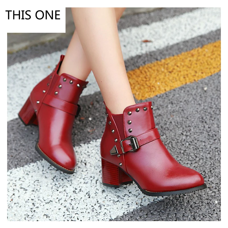

Shoes Women Chelsea Boots Ankle Boots For Women Autumn Winter Shoes Women Ladies Shoes Size 35-47