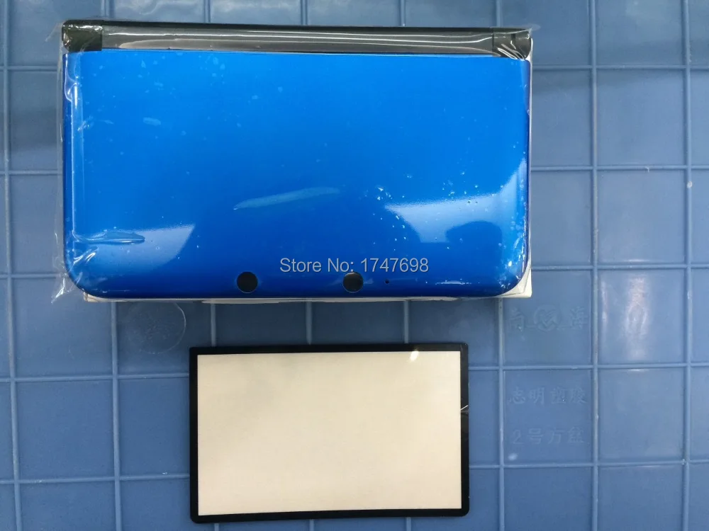 Синяя консоль полный корпус Чехол запасные части + инструмент для Nintendo 3DS XL/3DS LL |