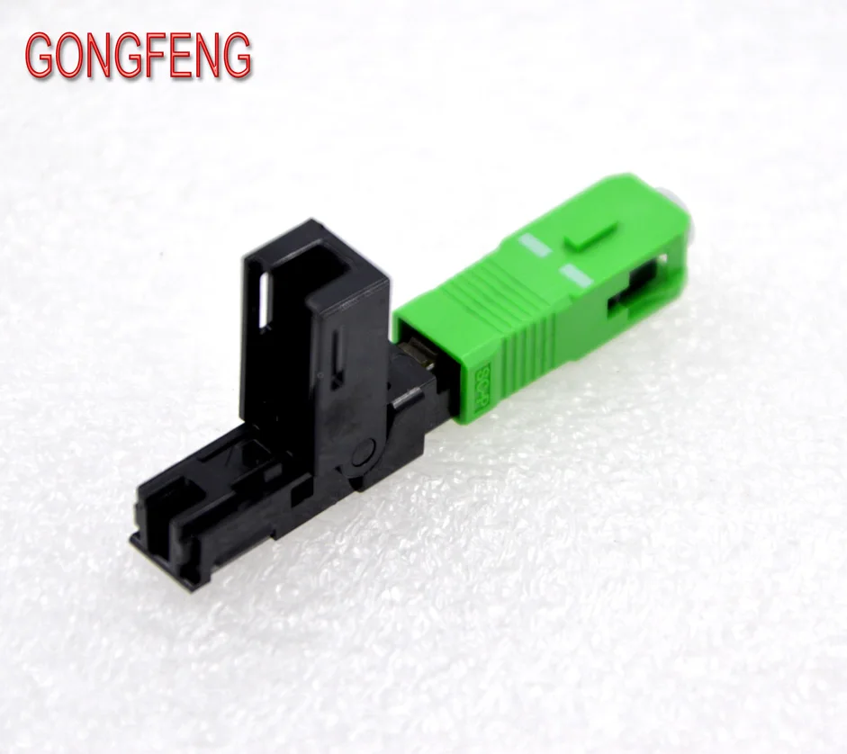 GONGFENG 100 шт. Новый волоконно оптический Быстрый коннектор SCAPC FTTH самоходный