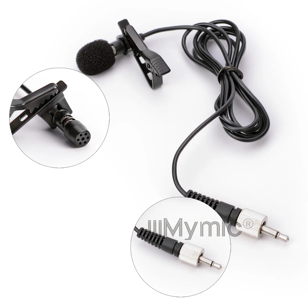 IiiMymic Pro Lavalier клипса для фиксации к одежде кардиоидный Конденсор микрофон Sennheiser
