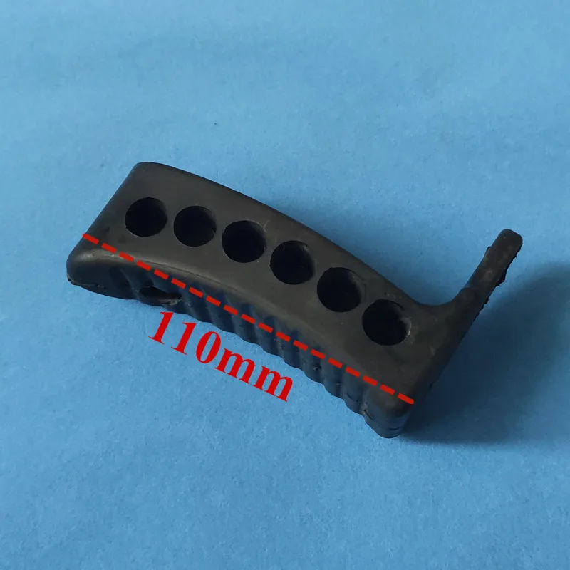 Расширенные резиновые отдачи Buttpad 10 шт. Пружинные стальные Mosin Nagant 7,62 X 54R 5 круглых зажимов для зачистки
