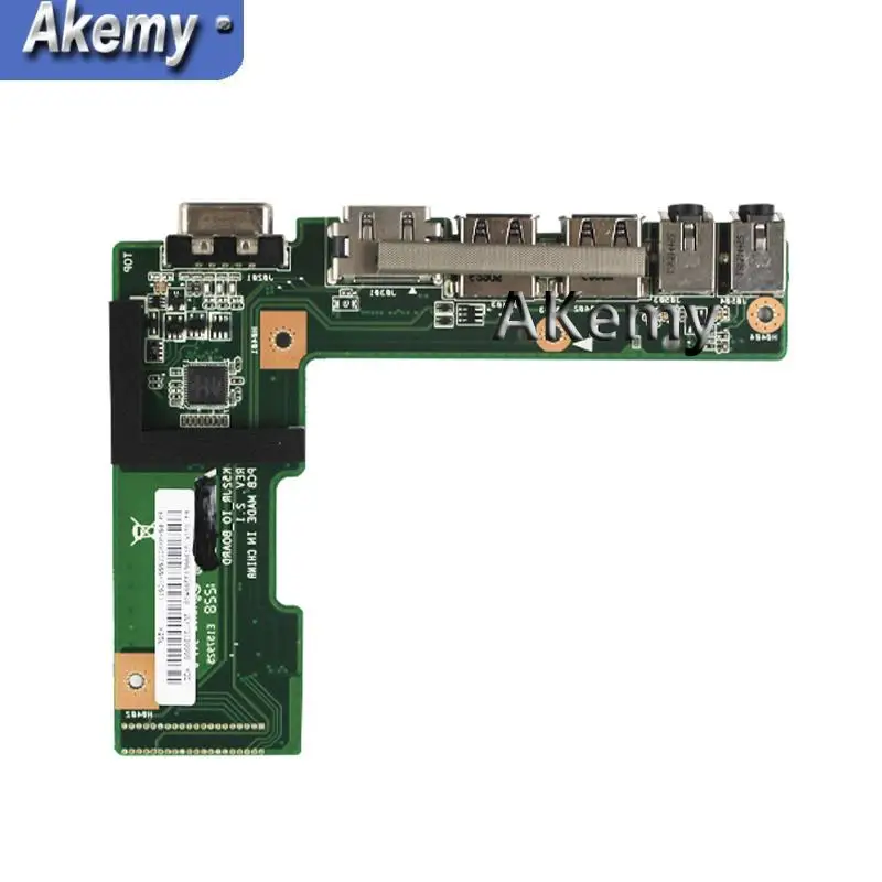 AK OriginFor Asus K52 K52J K52JR K52JC K52DR X52F K52F X52J DC Power Jack аудио Плата 60-NXMDC1000 100% протестированная