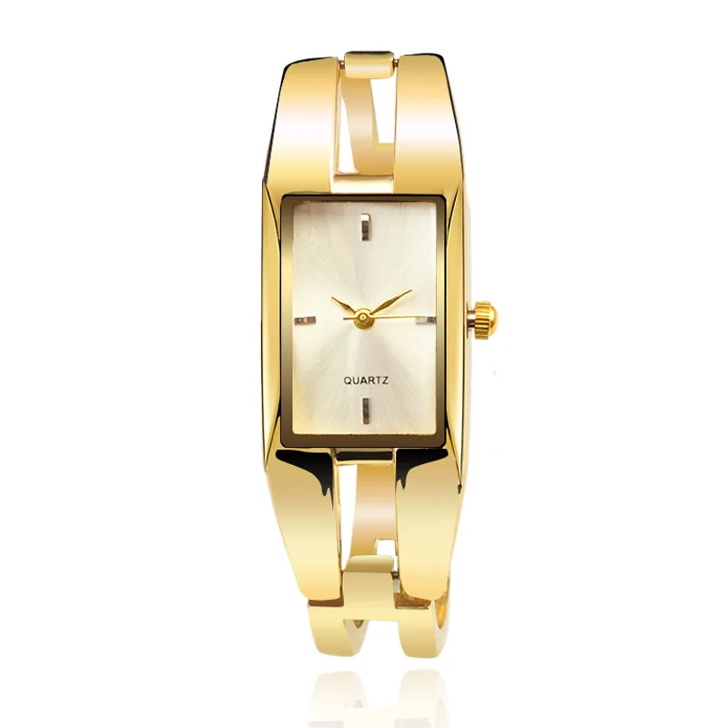

2017 Gold Womens Quartz Wristwatches Fashion Casual Womens Bracelet Watch Ladies Dress Watch Clock Relogio Feminino Reloj Mujer