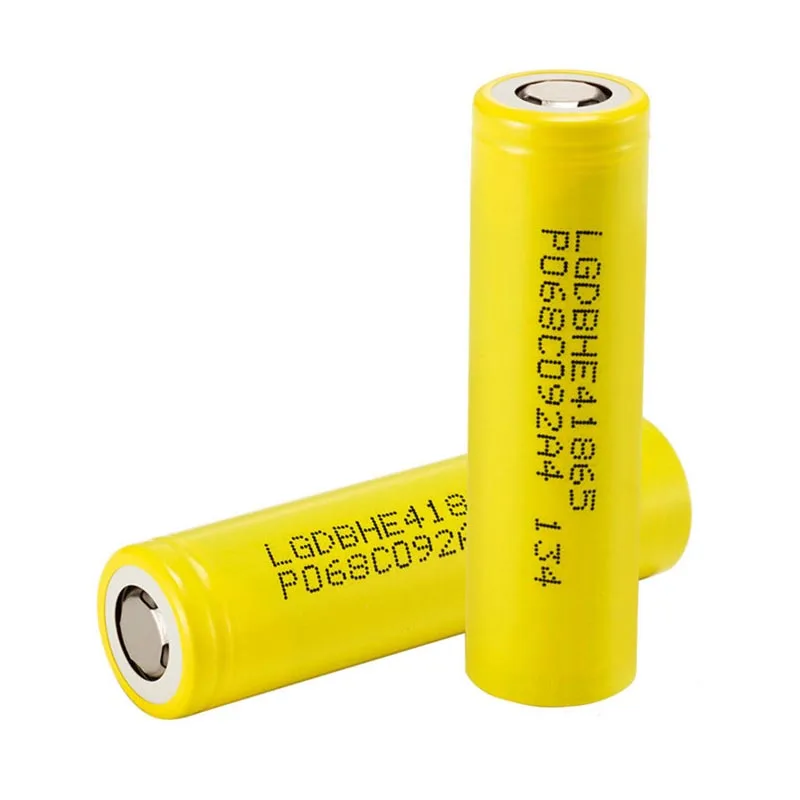 HE4 аккумулятор 18650 батарея 3 6 V 2500mah перезаряжаемая Высокая разрядка 20A питания для