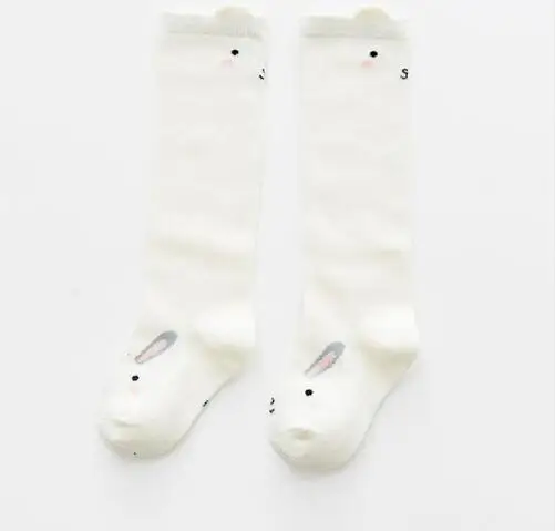 Детские гольфы для маленьких девочек и мальчиков Носки с рисунком кота кролика