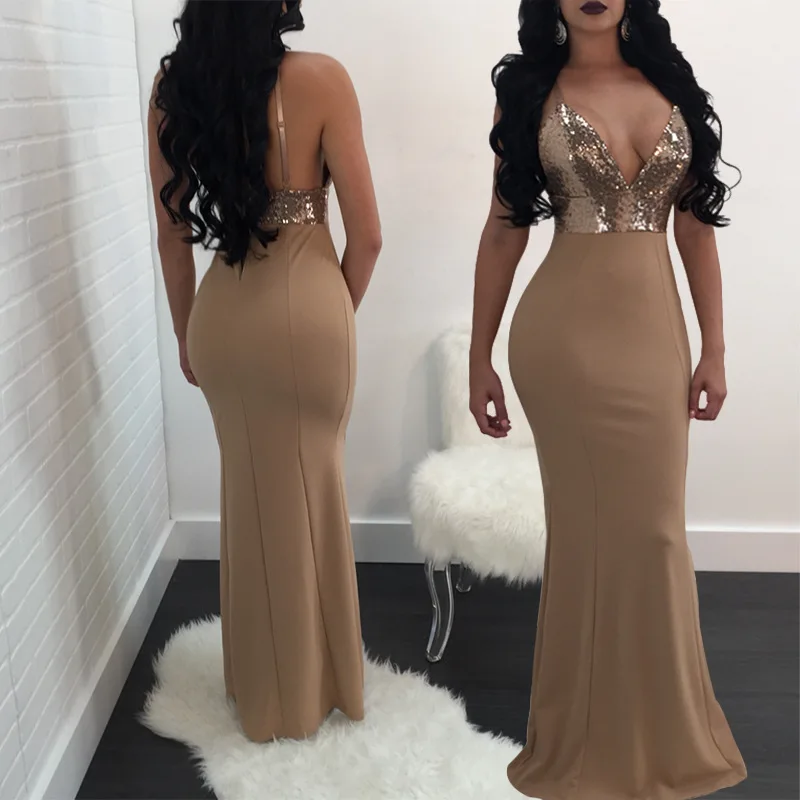 ZTVitality 2018 Vestidos Новое поступление сексуальное лоскутное длинное платье с v