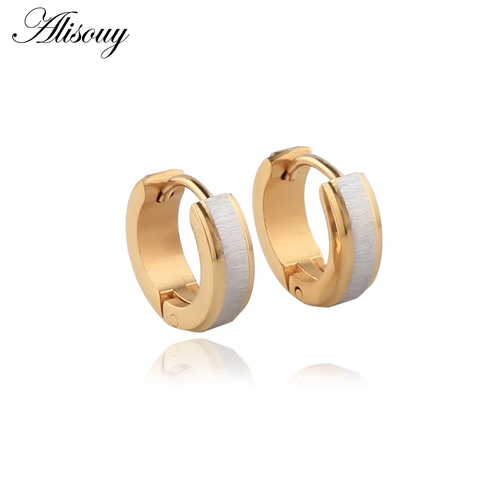Женские и мужские серьги кольца из нержавеющей стали|fashion hoop earrings|hoop earringsstainless steel