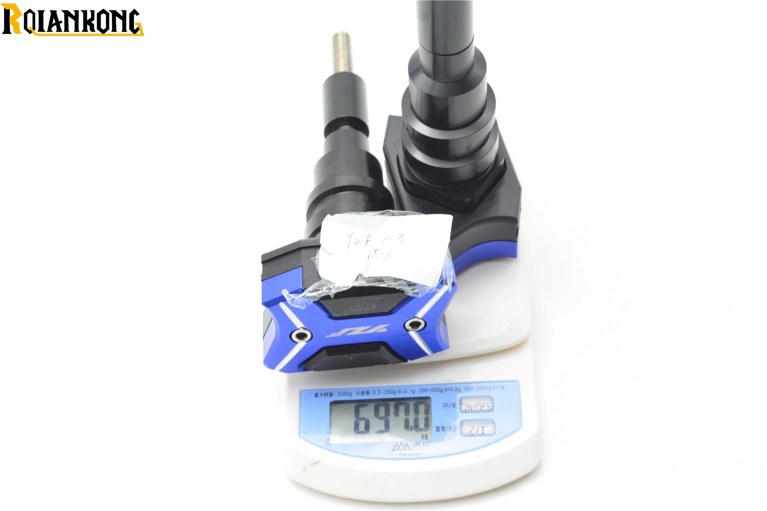 С &quotYZF&quot логотип мотоцикл слайдер рамы мотоцикла рамка Краш колодки корпус