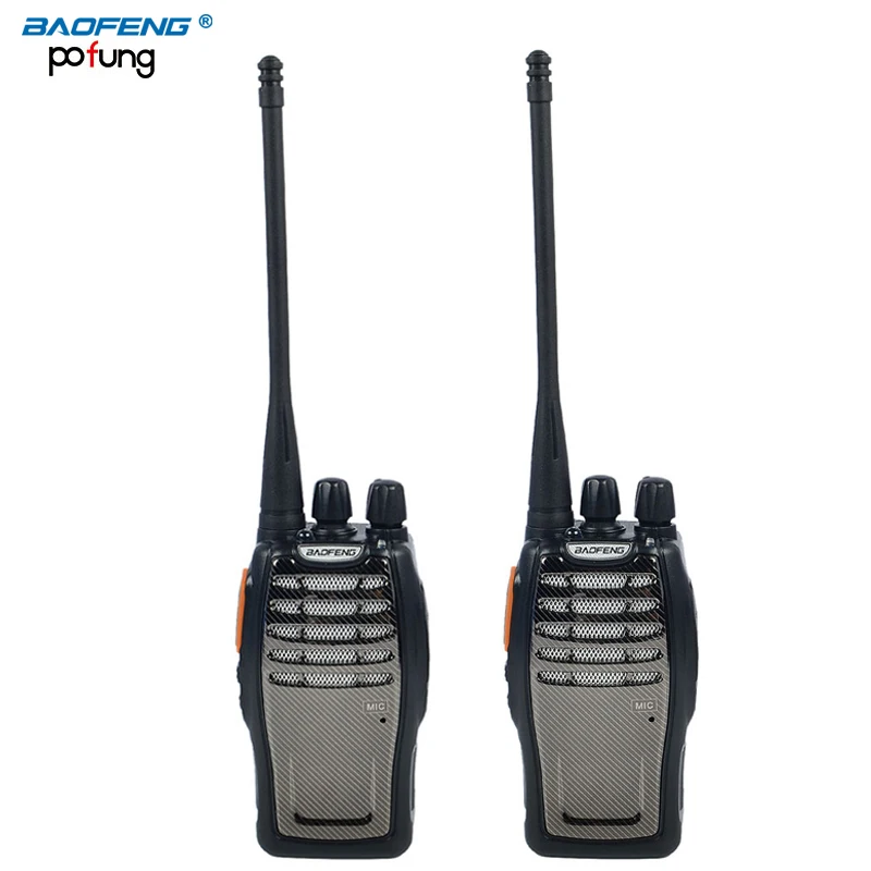 2 шт. BaoFeng Pofung BF A5 беспроводной портативный WalkieTalkie профессиональная радиостанции
