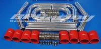 2.75" inch / OD 70 mm/ THICKNESS 2 MM/ HIGH QUALITY  UNIVERSAL  ALUMINUM INTERCOOLER TURBO PIPE / PIPING KIT/  Red hose