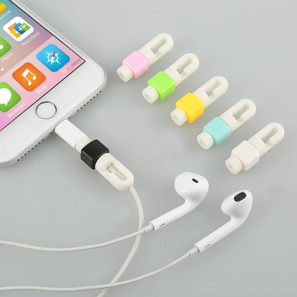 Защита кабеля USB, защита шнура наушников, защита провода, покрытие для передачи данных, линия зарядного устройства, защитный рукав, защита от укуса, кабель USB Chompers