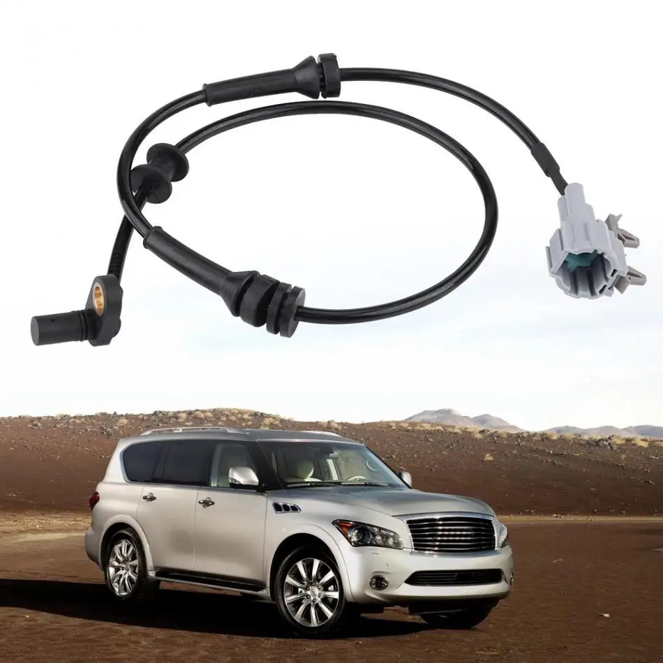 Колеса автомобиля Скорость тормоза Сенсор для Infiniti QX56 база 2004 2005 2006 2007 для Nissan Armada Titan 2005 2006 2007 спереди ABS