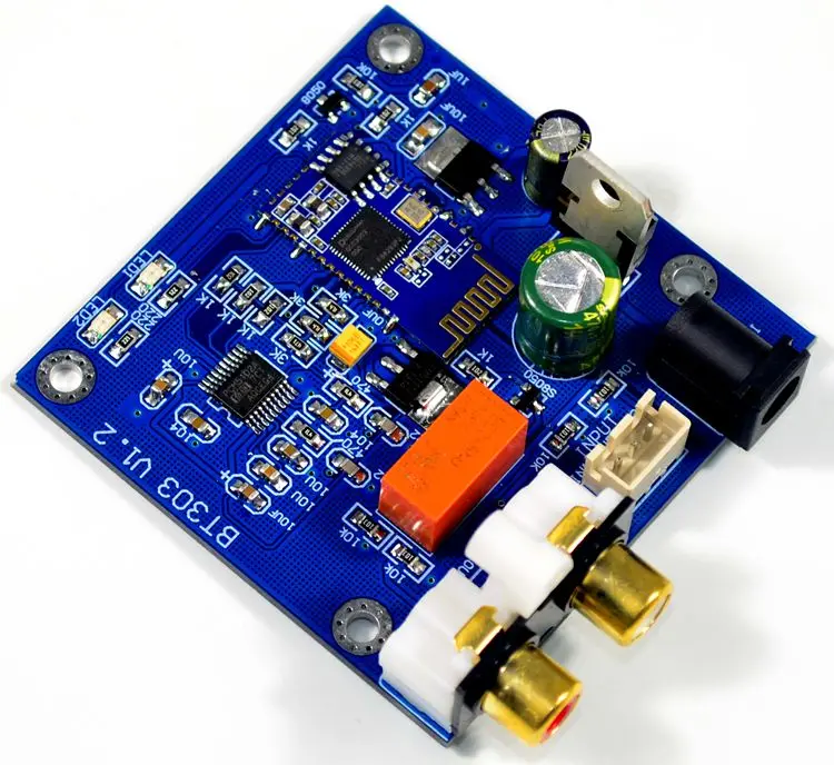 GHXAMP QCC3003 Bluetooth 5 0 Модуль с PCM5102 цап поддержка A2DP AVRCP HFP AAC IGS для усилителя Diy DC12V 1