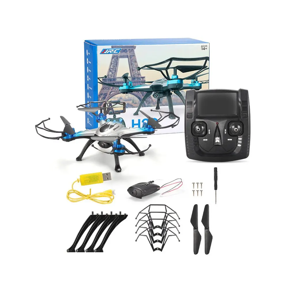 Распродажа JJRC H29G Радиоуправляемый Дрон 2 4 ГГц с 2MP камерой CF режим 4CH вертолет 5 8 Г