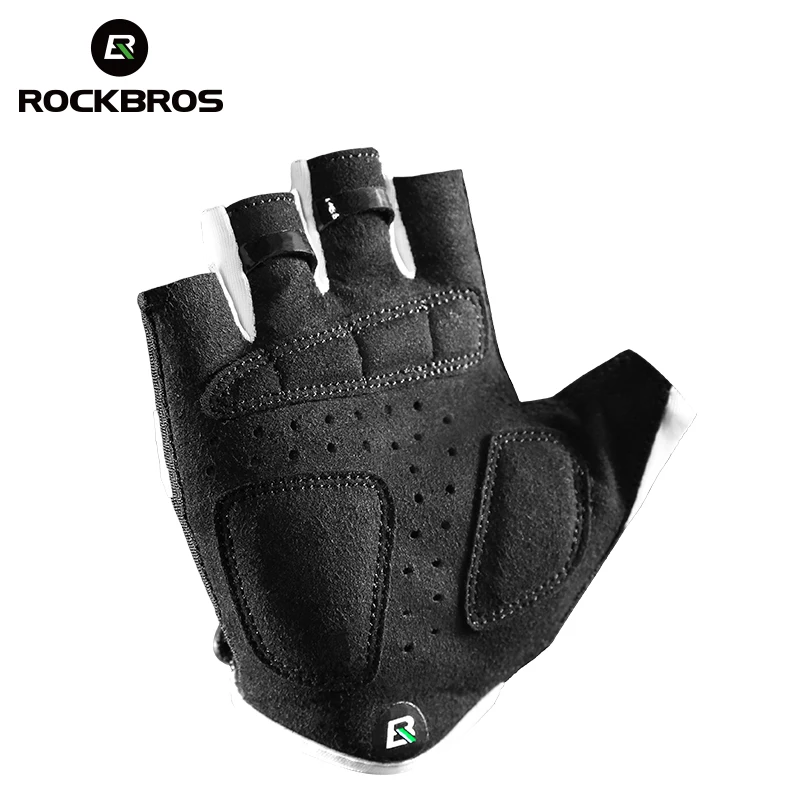 ROCKBROS, велосипедные перчатки для велосипеда, детские перчатки с полупальцами, дышащие Гелевые перчатки для мальчиков и девочек, спортивные перчатки, варежки