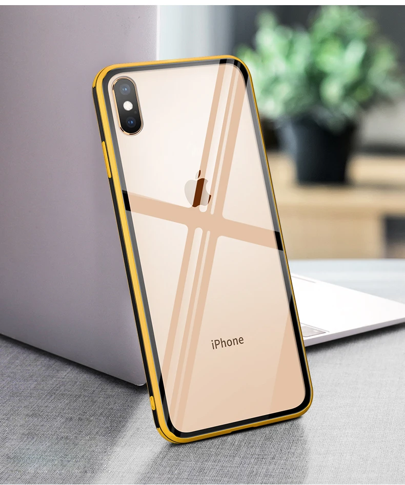 Модный чехол для iPhone 7 8 Plus X XS Max, мягкий силиконовый бампер, закаленное стекло, задняя крышка для iPhone 6 6s Plus XR, чехол