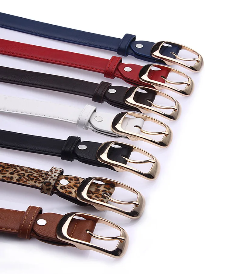 Женский кожаный ремень Cinto черный белый коричневый с леопардовым принтом высокое