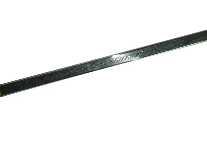 S0114 испанский Дон Кихот рапир Мушкетер фехтование меч шар Золотая версия