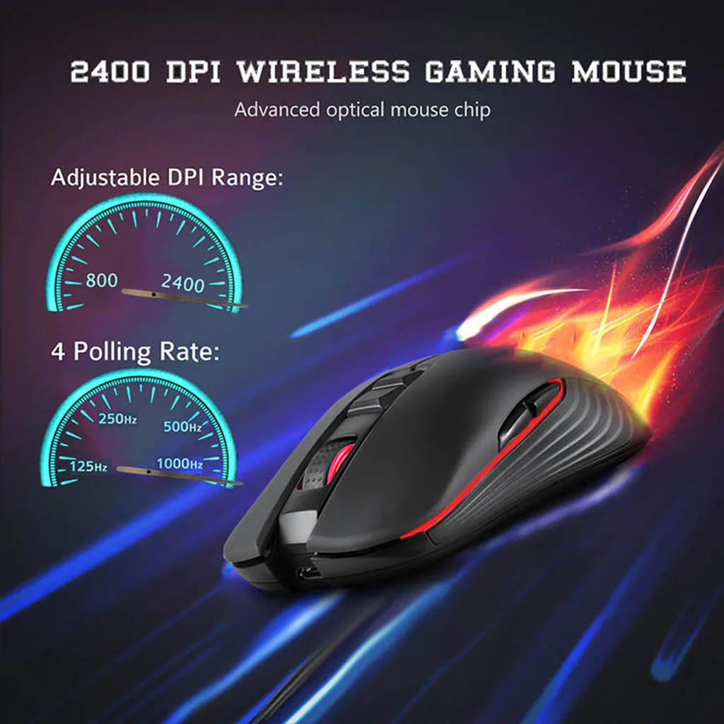 M600 2,4G Беспроводная перезаряжаемая игровая мышь 7 кнопок портативная Бесшумная мышь для ноутбука геймерские мыши для компьютера Настольный Ноутбук для ПК