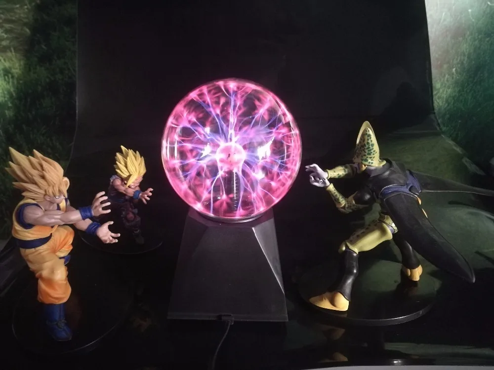 Круто! Dragon Ball Z LED Сон Гоку и сон Гохан DS версия сцены ударной волны молниеносный