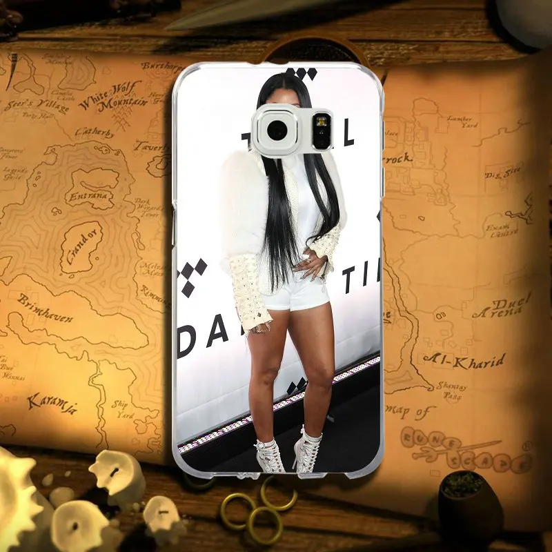 Суперзвезда в стиле Nicki Minaj мягкий TPU чехол для телефона samsung Galaxy Note 2 3 5 8 9 S2 S3 S5 мини