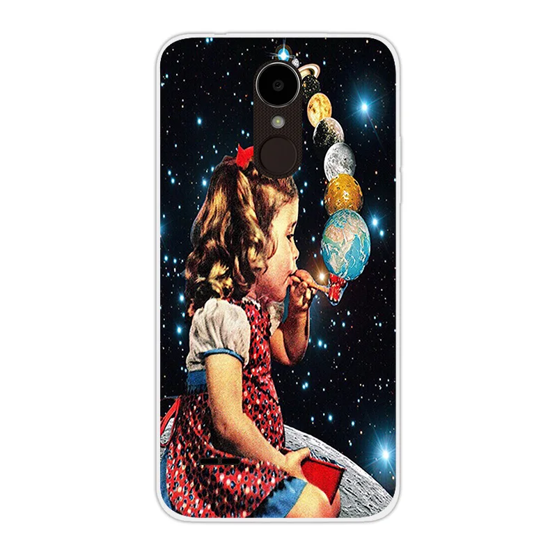 Мягкие ТПУ чехлы для телефонов с жировыми животными LG K4 2017X230 Европейская версия