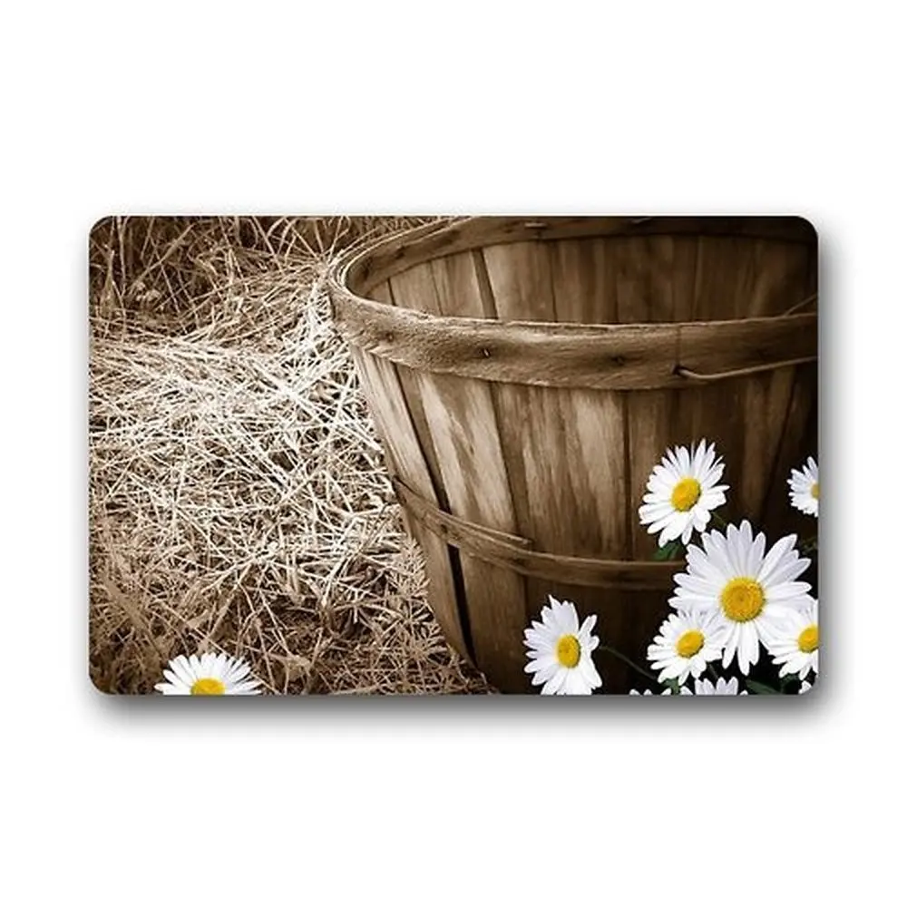 Memory Home Daisy Заказная машина-моющийся коврик для помещений на открытом воздухе