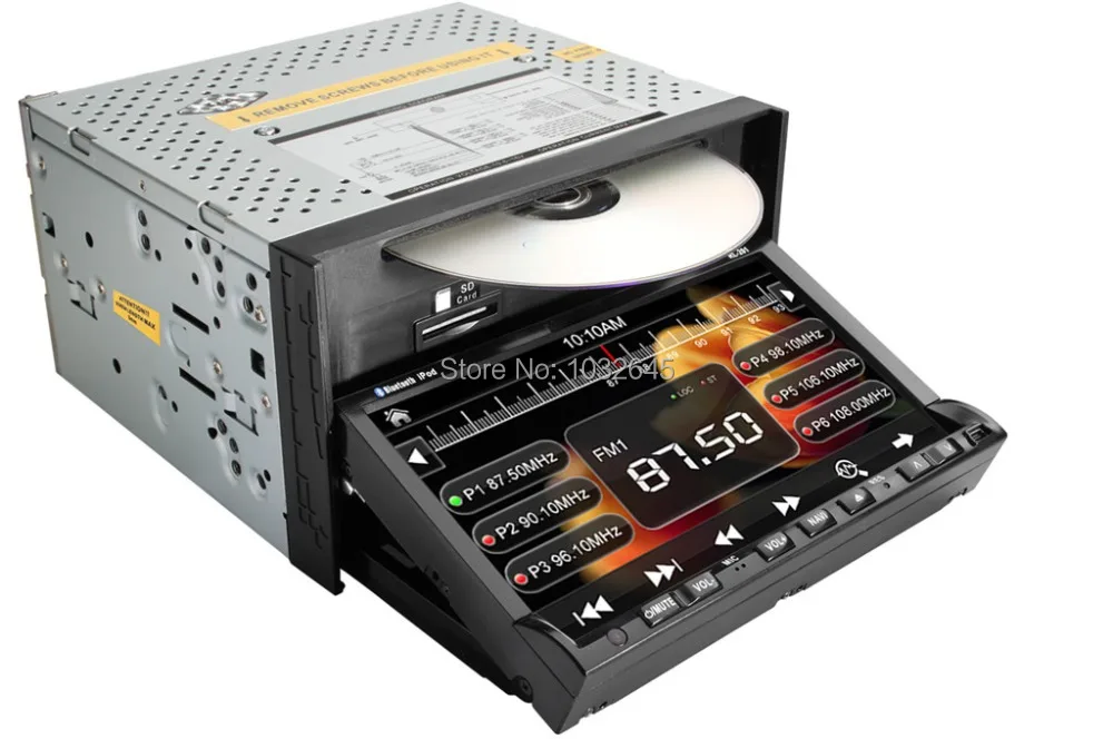Бесплатная камеры 2DIN автомобильный GPS Bluetooth радио USB / SD автомобиля универсальный