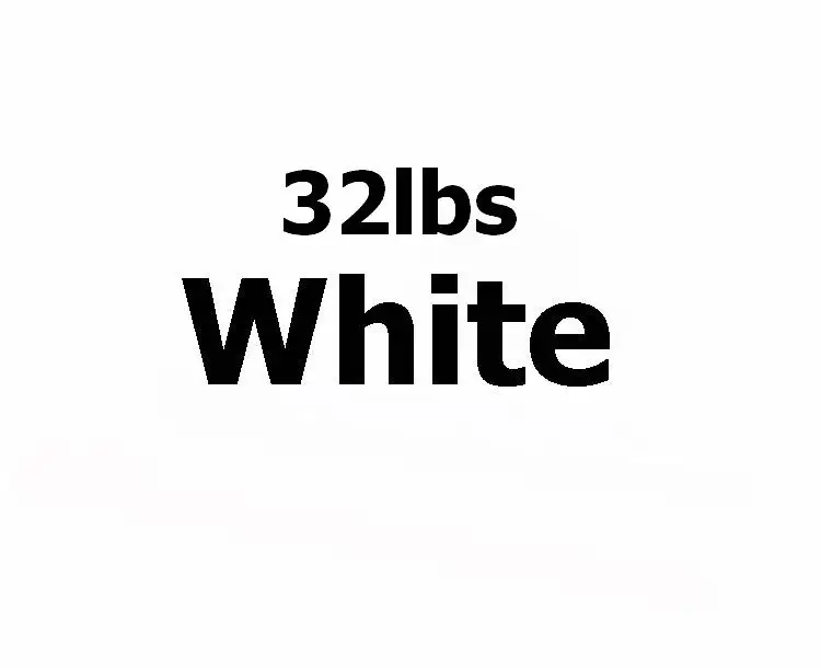 32lbs white 1 шт. 20-32lbs леска для бадминтона, тренировочная ракетка для бадминтона, леска для бадминтона 0,7 мм* 10 м - Цвет: 32lbs white