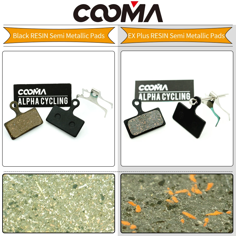Тормозные колодки COOMA для SHIMANO XTR M9000 M9020 M988 M987 M985 Deore XT M785 M615 SLX M666 M675 1 пара|brake pads|xt
