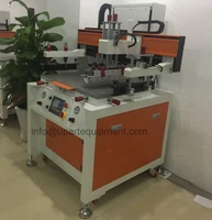 auto screen printing machine for non woven fabric number cloth stencial prininting machine