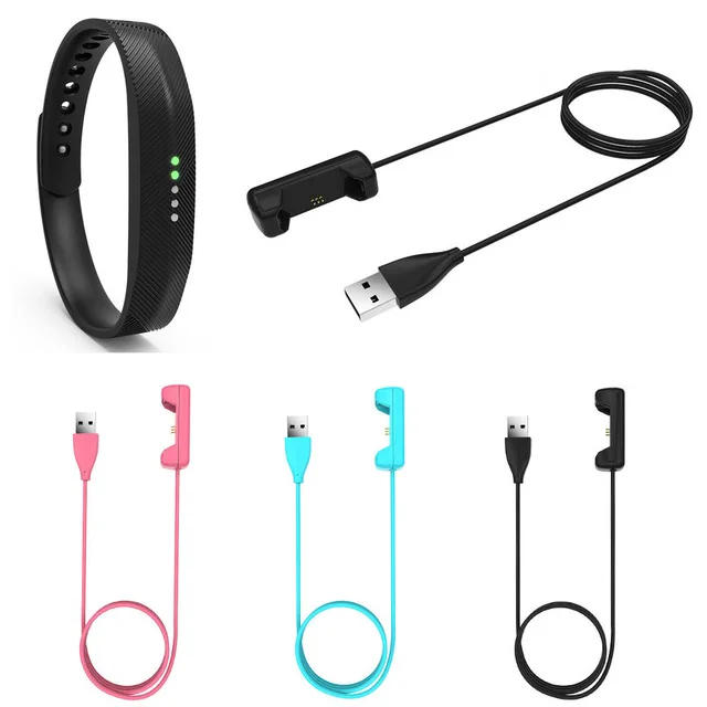 1m/3ft Smartband Accessories Smart Band USB Cable USB Wristband Charger Cable Cord For Fitbit Flex 2 Wireless Wristband Tracker