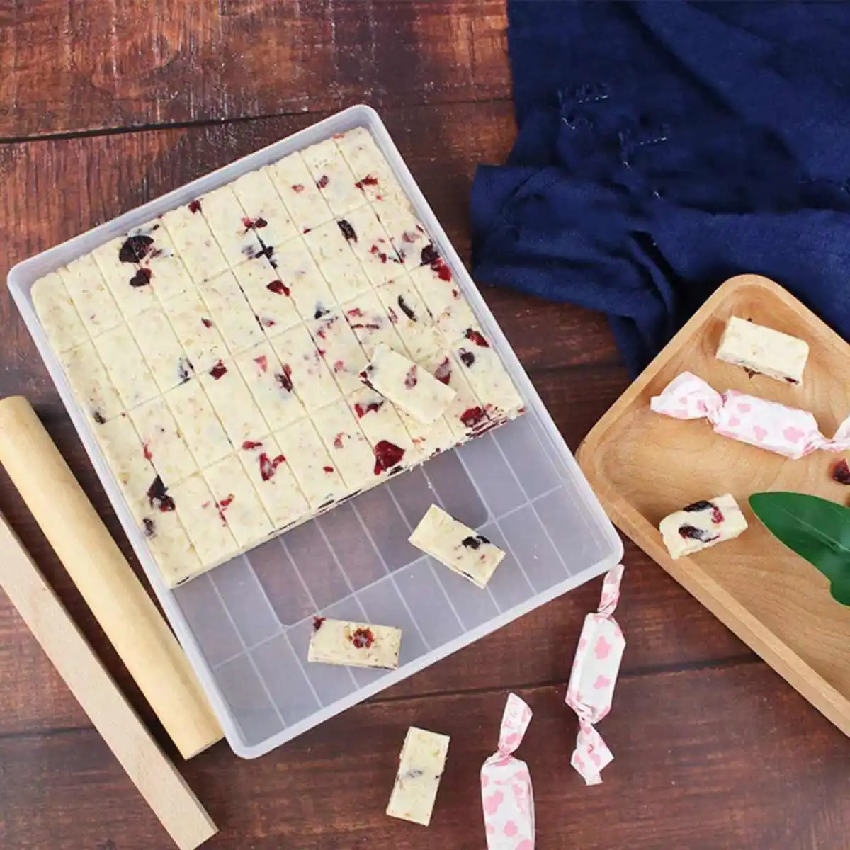 DIY Форма для нуги DIY формы для изготовления конфет прозрачный сахарница набор Shaqima Nougat ручной работы инструмент лоток Скалка силиконовый коврик