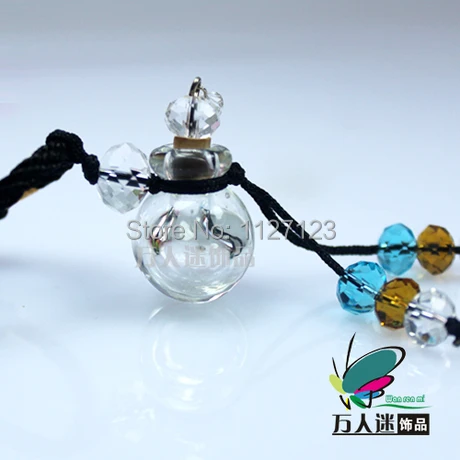 

Free shipping!!3pcsHandmade Aromatherapy Necklace Diffuser Pendant(clucency),Essential Oil Vial Pendants,perfume bottle necklace