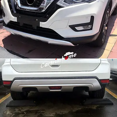 2 шт. передний + задний бампер для Nissan Rogue X Trail 2017|Хромирование| |