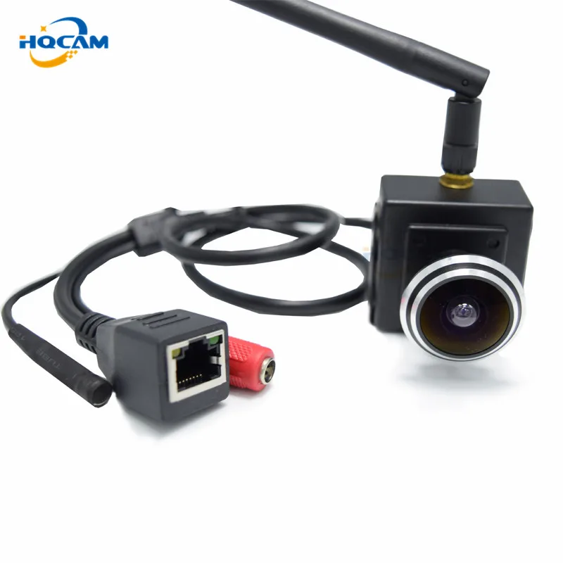 HQCAM 720P широкоугольная камера 1 78 мм с объективом рыбий глаз аудио Wi Fi ip 0 МП