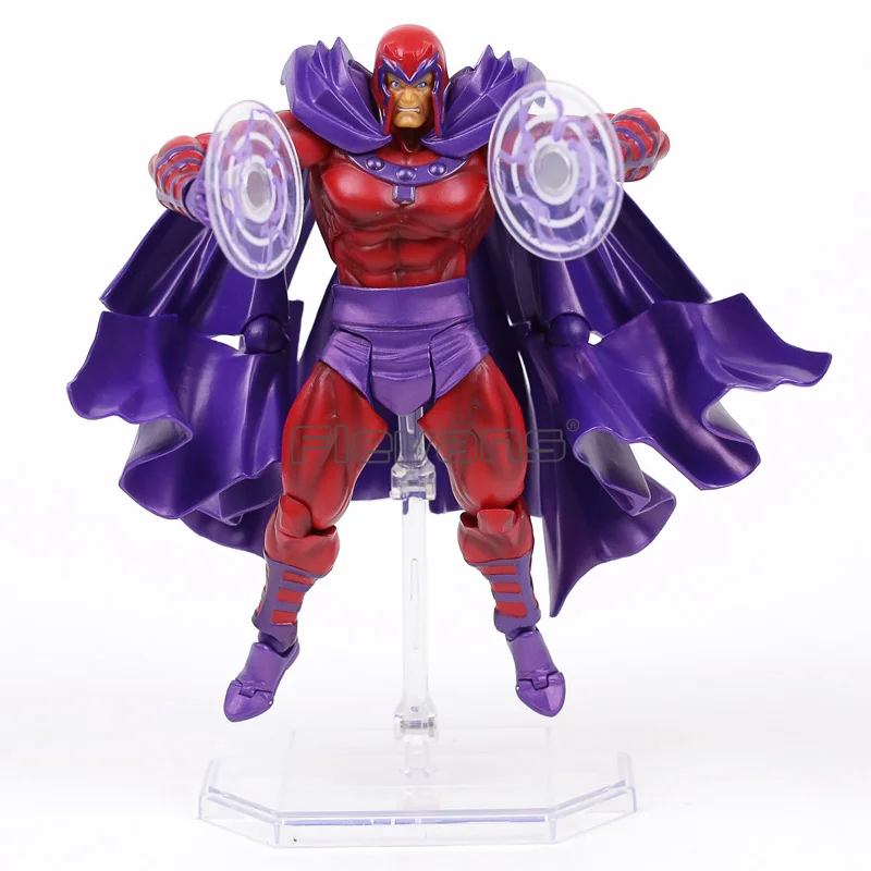 Marvel Amazing Yamaguchi Revoltech серии № 006 Магнето ПВХ фигурка Коллекционная модель игрушки