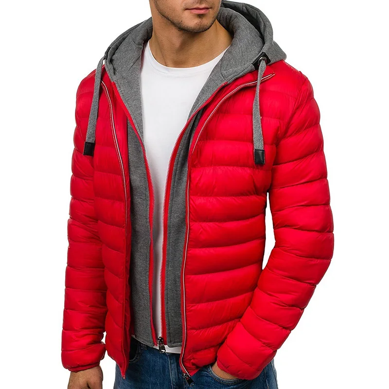 Winter Men Jacket 2018 Brand Casual Mens Jackets And Coats Thick Parka Outwear 4XL Male Clothing | Мужская одежда