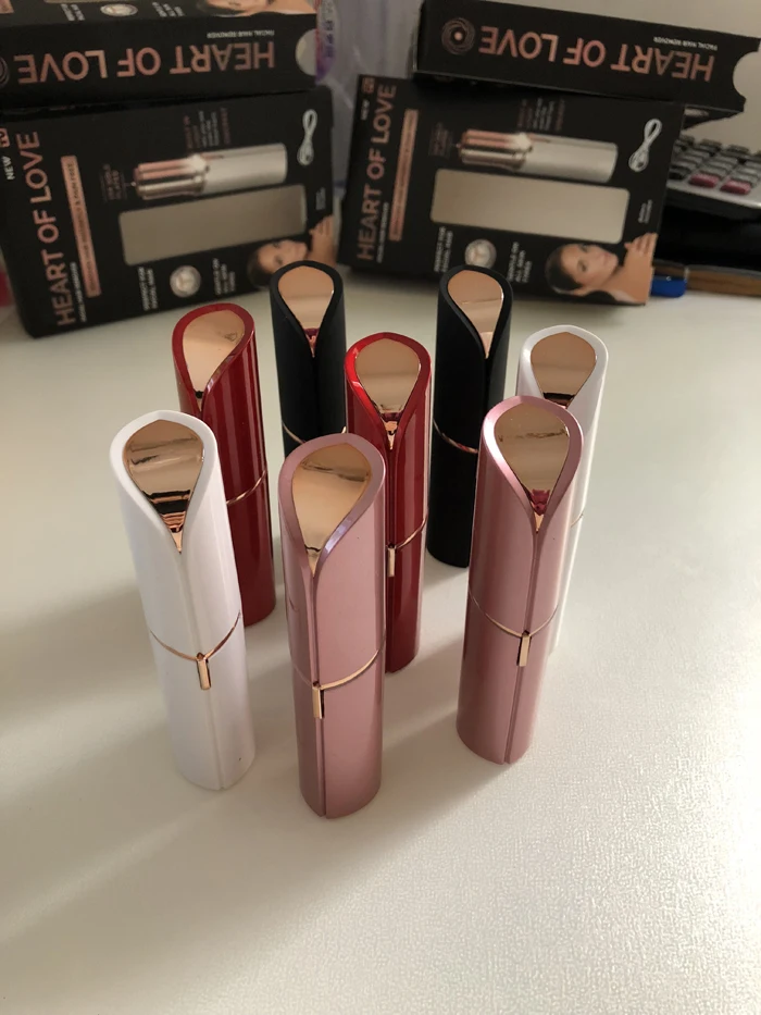 LDY частная этикетка Женская USB перезаряжаемая безболезненная Бритва для Бровей