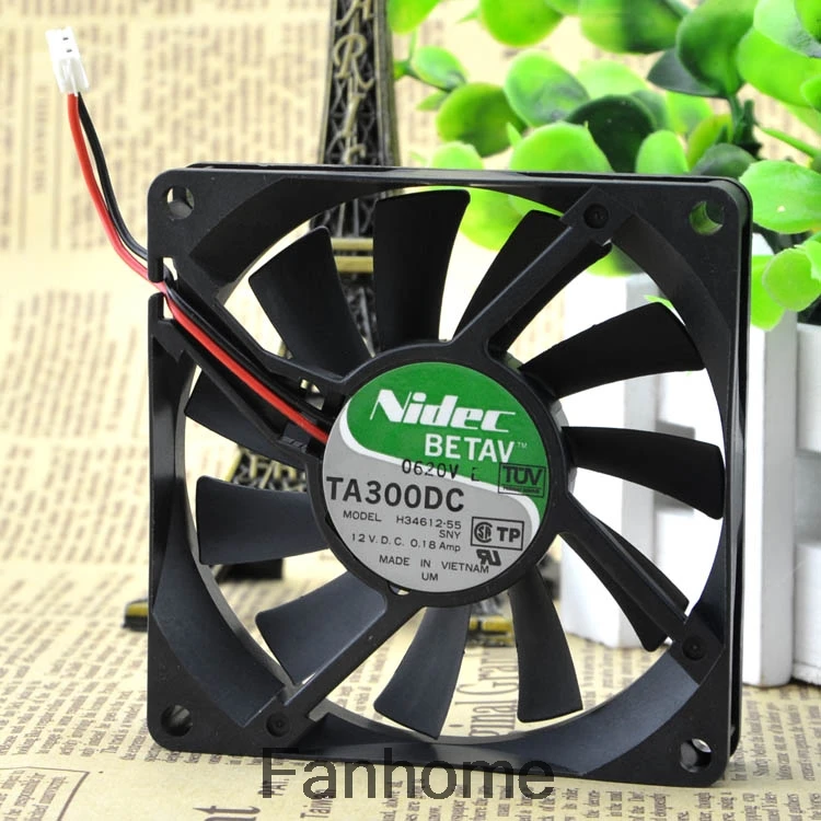 Для оригинального Φ TA300DC японский Nidec 8015 12V 0.18A 8CM охлаждающий вентилятор |